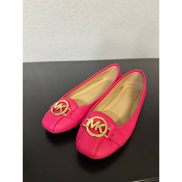 Michael Kors Fulton Moccasin Flats Women 9 Preppy Grandma Twee Classy Academia - Picture 3 of 12